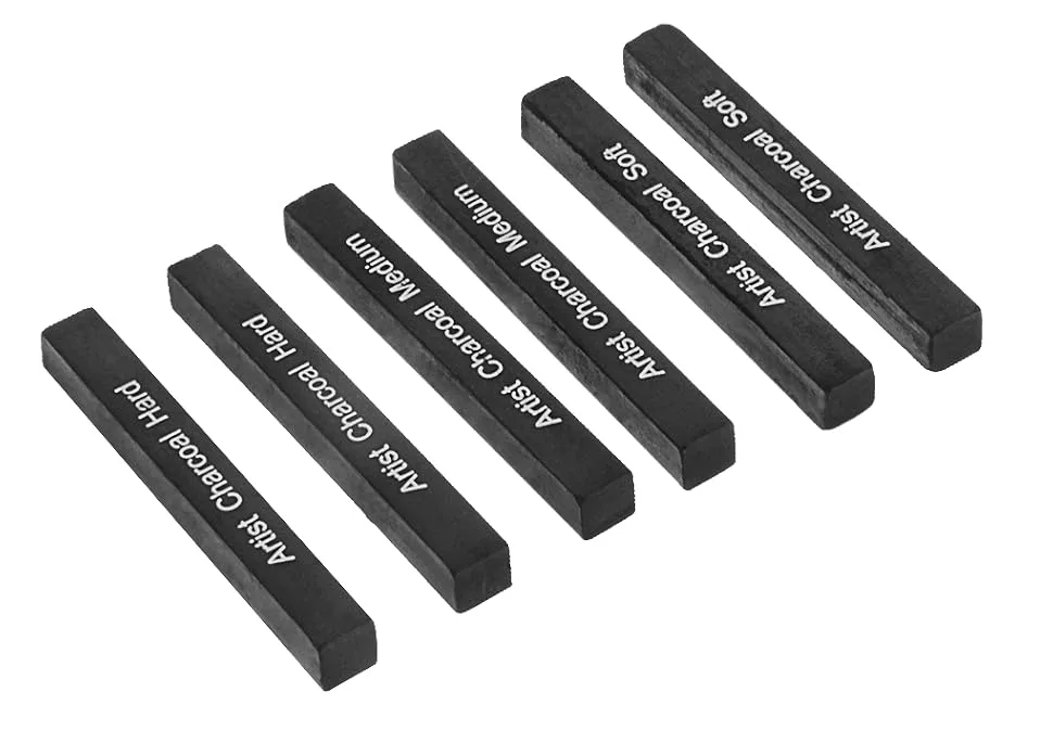 compressed charcoal sticks Drawing Class Essential Tools Kit - product information 2