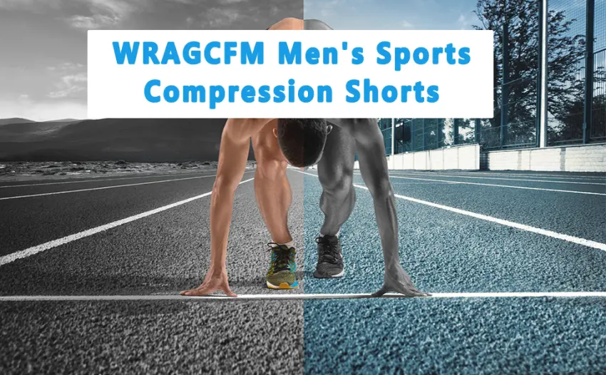 WRAGCFM Men's Compression Shorts with Pockets Running Workout Athletic Active Underwear Shorts White-zipper Small - mens compression shorts