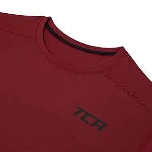 TCA Men's & Boys' Pro Performance Compression Base Layer Short Sleeve Thermal Top Navy Eclipse 12-14 Years - product information 6