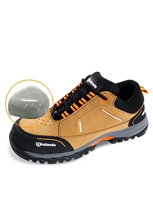 ANDANDA Work Boots for Men Waterproof Hiking Boots Lightweight Work Shoes for Hiking, Electronics Workshop, Industrial, Construction 10 X-Wide - Steel toe shoes