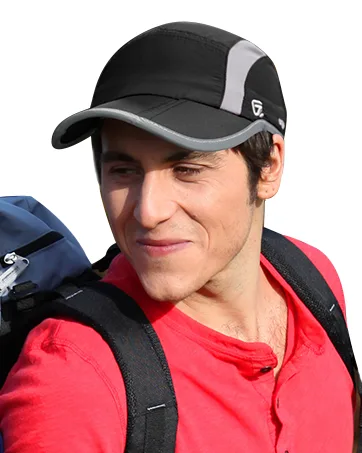 GADIEMKENSD Unisex Winter Ushanka Trapper Hat with Ear Flap Chin Strap Black 6 3/4-7 1/4 - GADIEMKENSD Reflective Folding Outdoor Hat Unstructured Design UPF 50+ Sun Protection Sport Hats