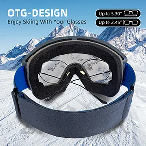 EverSport M81 Ski Goggles Pro, Magnetic Snowboard Snow Goggles for Women Men, UV Protection X-replaceable Lens Vlt75% Yellow - ski goggles