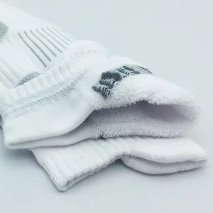 BERING Women's Performance Athletic Ankle Running Socks (6 Pairs) 7-9 White - cushion sole