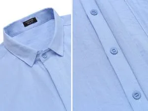 COOFANDY Men's 2 Piece Linen Shirts Sets Summer Beach Long Sleeve Casual Button-Down Shirts with Sleeve Tabs Pants Outfits 01-white X-Large - small spread collar