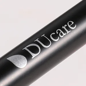 DUcare Lip Brush Retractable Professional Lipstick Brush Travel Portable Vanity lip scrub brush Gloss Makeup Brush Tool (Black) - ducare