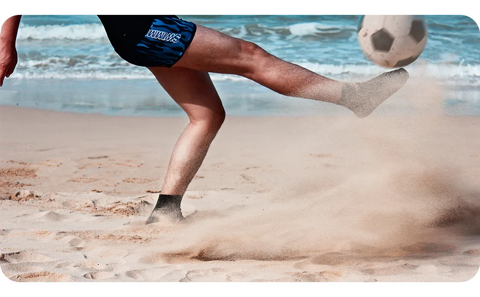 CAPAS 2mm Neoprene Waterproof Socks, Beach Volleyball Sand Proof Socks, Wetsuit Snorkel Socks Keep Warm for Men Women 2mm-black Small - product information 10