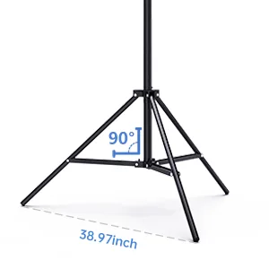 BEIYANG Backdrop Stand, 7.5 FT x 10 FT Adjustable Photography Background Support System Kit with Carrying Bag for Photo Video Studio 7.5*10FT - product information 7