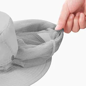 Palmyth Head Net Hat, Sun Hat Safari Hat Coral - product information 6