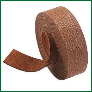 Picheng Lychee Pattern Leather Strap 1 Inch Wide 100 Inches Long, Leather Belt Strips Very Suitable for Pet Collars, Traction Ropes,Belts, Keychains DIY Craft Projects (Brown) - product information 3