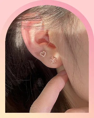 Plastic Earrings,KMEOSCH Drop Dangle Butterfly Earrings on Plastic Hooks for Sensitive Ears - clear plastic earrings for work sports school