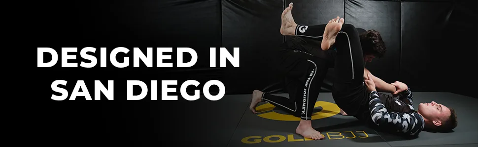 Gold BJJ Jiu Jitsu Spats - Base Layer for Gi and No-Gi Grappling - Martial Arts Pants Black Large - Gold BJJ Jiu Jitsu Spats Base Layer for Gi and No-Gi Grappling Martial Arts Pants