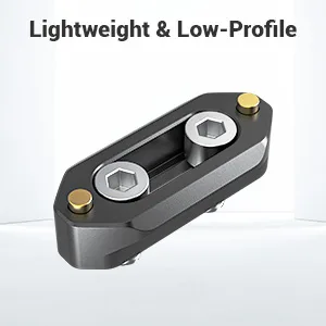 SMALLRIG Quick Release Safety Rail 4cm 1.57 Inches Long with 1/4'' Screws - 1409 4 cm - product information 5