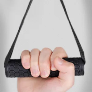 Tricep Rope Cable Machine Attachment, 35" Triceps Pull Down Rope LAT Pulldown Attachments, Home Gym Accessories Set with Resistance Bands Handle, Ankle Straps, Carabiner, Wrist Wraps for Exercise black - cable machine attachment tricep rope