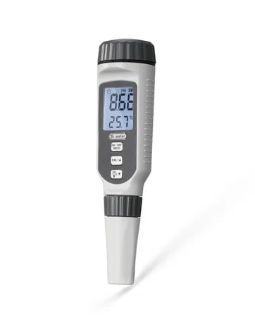 Dr.meter Professional LED Light Meter, Digital Illuminance Meter with 0-200,000 Measuring Ranges and 270 Degree Rotatable Detector - ph meter