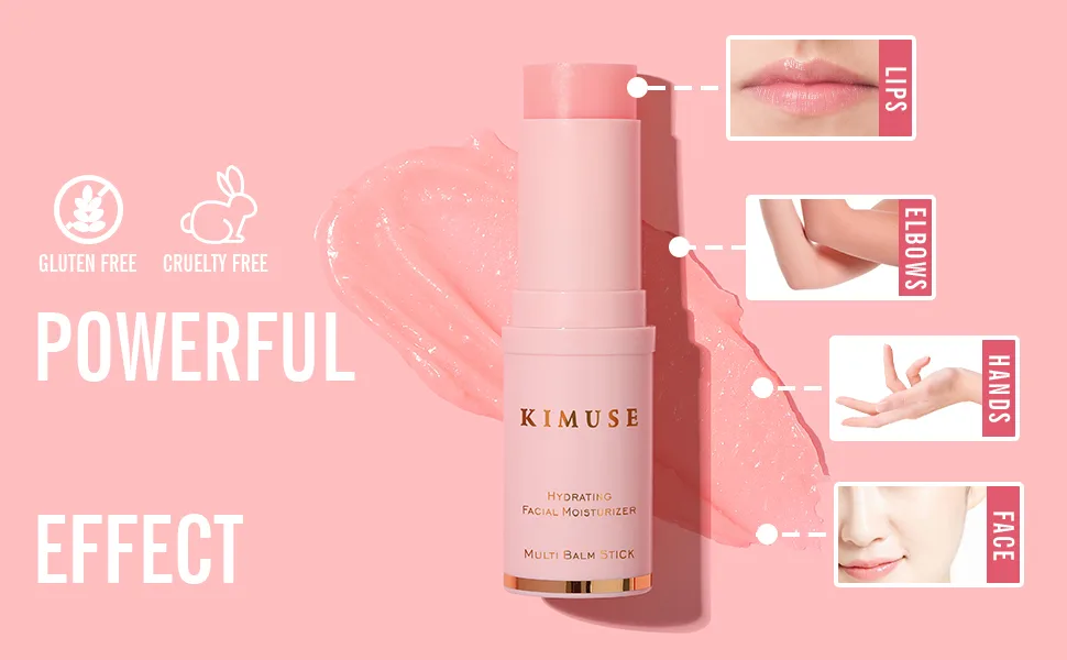 KIMUSE Hydrating Moisturizing Stick, Multi Balm Stick, Moisturizer For Face Skin Care, Hydrating Primer Nude - product information 18