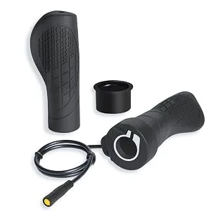 Half-Twist Throttle for Bafang 3 Pin Speed Throttle for BBS01B BBS02B BBSHD Mid Drive Motor eBike Conversion Kits E-Bike Twist Throttle with 17.7 inch Cable - bafang