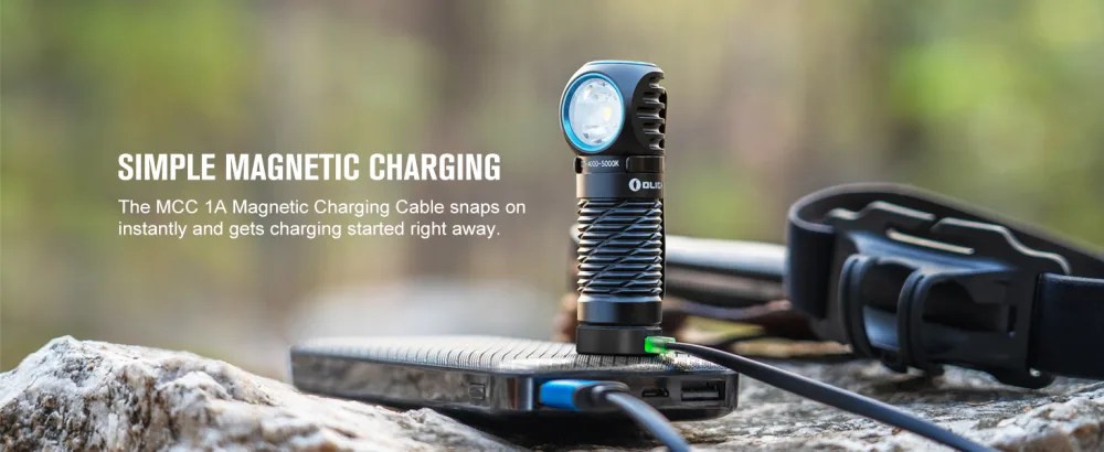 OLIGHT Perun 2 Mini Headlamp 1100 Lumens LED Head Flashlight, Rechargeable Headlight with Red Light Option, Great for Working, Hiking, Camping and Climbing (Black Cool White: 57006700K) - rechargeable headlamp