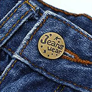 Jeans Buttons Replacement, Instant No Sew Buttons for Pants with Tool,17MM Metallic 17MM - product information 7