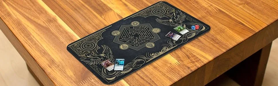 Paramint – Tapis De Jeu Eternal Wanderer – Bords Cousus, 100% Polyester – Magic, Yu-Gi-Oh!