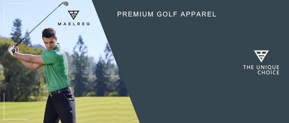 Men's Golf Polo Shirts Short Sleeve Striped Performance Moisture Wicking Dry Fit Golf Shirts for Men Green Stripe Large - golf shirts for men