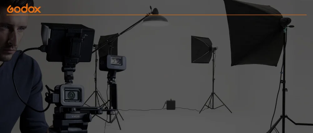 Godox S2 Speedlite S-Type Bracket Updated Version Bowens Mount for Godox V1 AD200Pro, AD200, AD300Pro, AD400Pro, V860II TT685 TT600 TT350 Series, Flexible Tilt Control, Large Handle - softbox