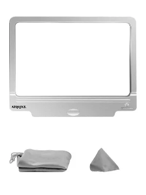 4X Magnifying Glass with 36 Adjustable LED Lights Provide Full-Page Viewing Area Evenly Lit Perfect for Low Vision Person and Seniors Silver magnifier - magnifying glass
