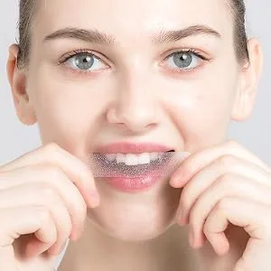 Teeth Whitening Strips-Professional White Strips for Sensitive Teeth Whitening Kit,Enamel Safe Coconut Whitener Strip for Teeth Whitening,Effective for Teeth Stains Remove - step2