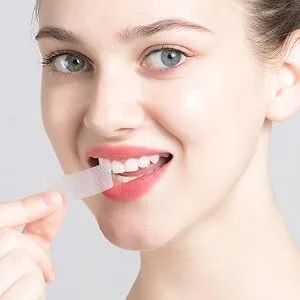 Teeth Whitening Strips-Professional White Strips for Sensitive Teeth Whitening Kit,Enamel Safe Coconut Whitener Strip for Teeth Whitening,Effective for Teeth Stains Remove - step3