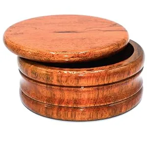 Genuine Honey Mango Wood Shaving Soap Bowl from Parker Safety Razor - product information 2