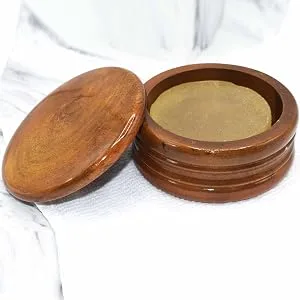 Genuine Honey Mango Wood Shaving Soap Bowl from Parker Safety Razor - product information 3