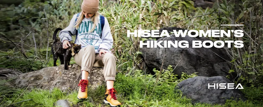 HISEA Women's Hiking Boots 7.5 Brown - hiking boots