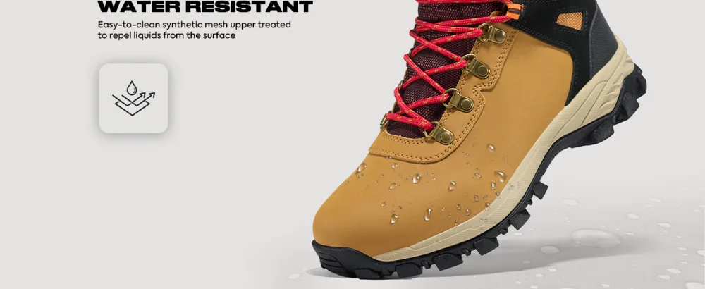 HISEA Women's Hiking Boots 7.5 Brown - hiking boots