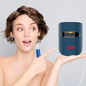 Lyte TRI Color LED Light Therapy Mask Skin Red Blue Amber LED w/Lipstick Powerbank (Lyte Mask) - Lyte Mask