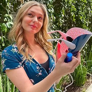 Lyte TRI Color LED Light Therapy Mask Skin Red Blue Amber LED w/Lipstick Powerbank (Lyte Mask) - Lyte Mask