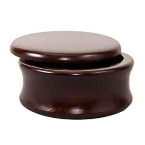 Parker Safety Razor Hand carved Genuine Mango Wood Shaving Soap Bowl - Classic Style - product information 2