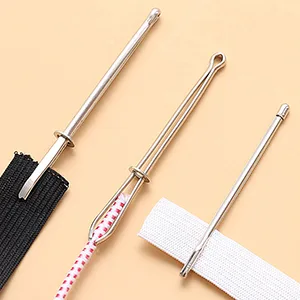 Needle Threader for Hand Sewing,Seam Rippers,Hoodie String Threader(4 Pcs Gourd Shaped Threaders 4 Pcs Simple Threader for Needles 2 Pcs Drawstring Threader 2 Pcs Stitch Remover) for DIY Art Rose Red,Purple,Light Green,Yellow - thread puller