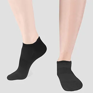 Cozi Foot 10 Pairs Women Ankle Socks Thin Soft Athletic Low Cut Socks With Tab C02-black 5-8 - black socks