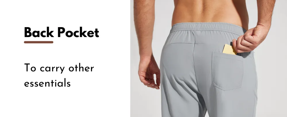 Willit Men's Running Pants with Zipper Pockets Open Bottom Quick Dry Lightweight Track Pants Athletic Workout Deep Gray Large - men track pants