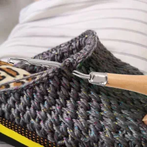 Crochet Latch Hook, Latch Hook Crochet Needle Latch Hook Dreadlocks Tool Wooden Handle Latch Hook Crochet Needle Hooks - Latch Hook Crochet