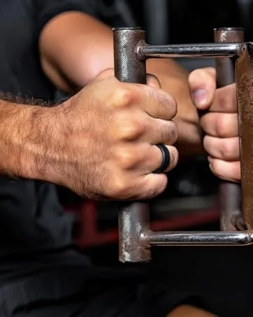 ThunderFit Super Thin Stackable Silicone Rings Wedding Bands - 16 Rings / 12 Rings / 8 Rings / 4 Rings / 1 Ring - 3mm Width - 1.5mm Thickness Black 4.5 - 5 (15.7mm) - gym weight lifting