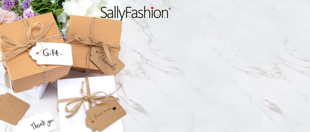 SallyFashion 100pcs White Paper Gift Tags with String, Blank Gift Bags Tags Price Tags DIY Crafts - product information 1