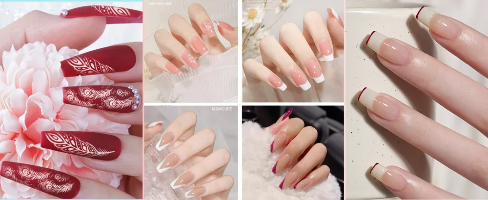 Biutee Clear Jelly Nail Art Stamper Set Dual head 12 Pcs Set Silicone Heads 3 Scraper Manicure Nail Art Tool 12 Piece Set - product information 18