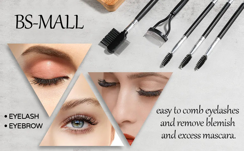 Eyelash Grooming Brush Eyelash Separator Mascara Applicator Eyebrow Comb Brush for Making Up Supplies(5 Pieces) - product information 25