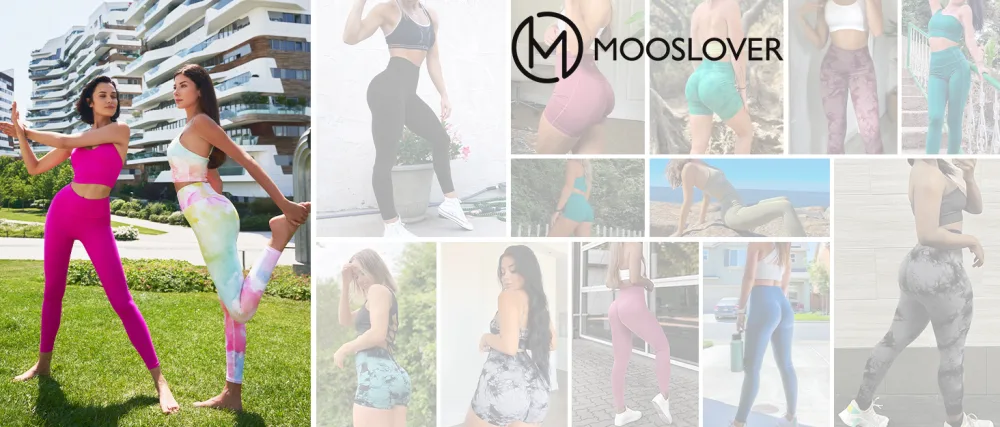 MOOSLOVER Seamless Butt Lifting Workout Leggings for Women High Waist Yoga Pants Compression Contour Tights Medium #1 Black - Leggings