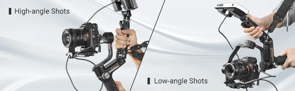 SmallRig Handle Grip Handgrip for Zhiyun-Tech WEEBILL-S Gimbal with Cold Shoe Mount Built-in Wrench, Multiple Threaded Holes - BSS2636 - product information 3