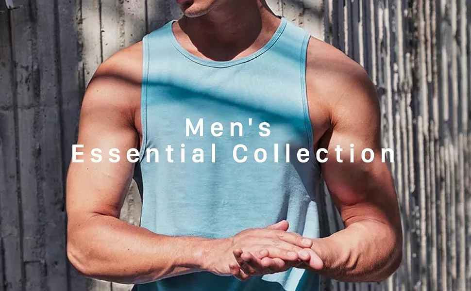 Hat and Beyond Mens Tank Top Soft Performance Boxing Gym Shirts Plain Muscle Tee X-Large 1hcc02_mint - 01.Main