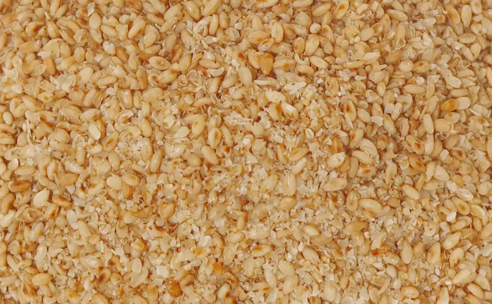 Wang Crushed Sesame Salt, Korean Salt Seasoning Blend, Mild and Toasty Flavor, 8 Oz - crushed sesame salt