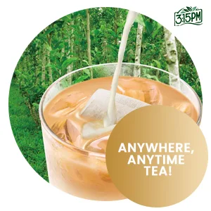 3:15pm Milk Tea - Classic Series - Authentic Bubble Tea (10 teabags) (Roasted Milk Tea, 10) - INSTANT TEA PREMIX