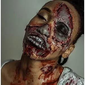 BOBISUKA Clear Liquid Latex, Halloween Costume, Zombie Makeup, SFX Special Effect Make Up for Face and Body, 4.92 FL.OZ - product information 4