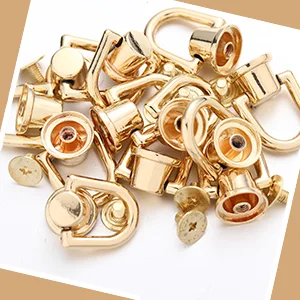 12 Pieces D Ring Stud Screw Ball Post Head Buttons Stud Screw, Metal Ring for Wallet Strap Shoe Accessories Silver - product information 4